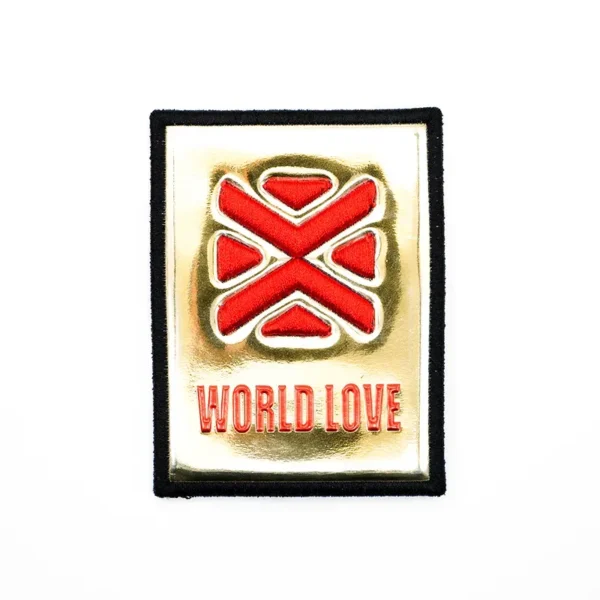 Gold TPU Filament Patch – WORLD LOVE