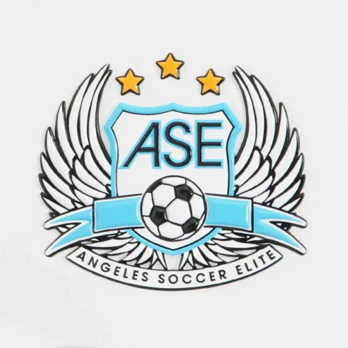 Etiqueta TPU personalizada para vestuário de futebol profissional