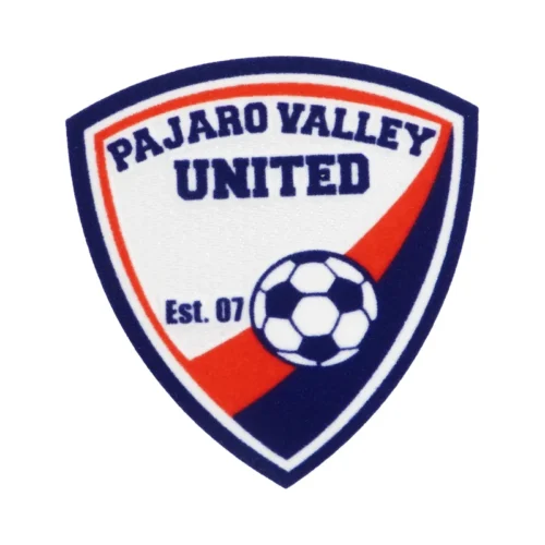 Patch de flanela para vestuário de outono e estilo futebolístico