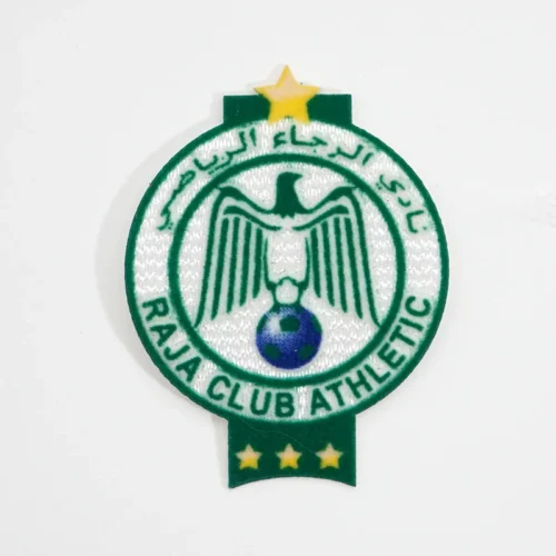 Flanela com remendos Remendo de crachá de futebol de rebanho personalizado