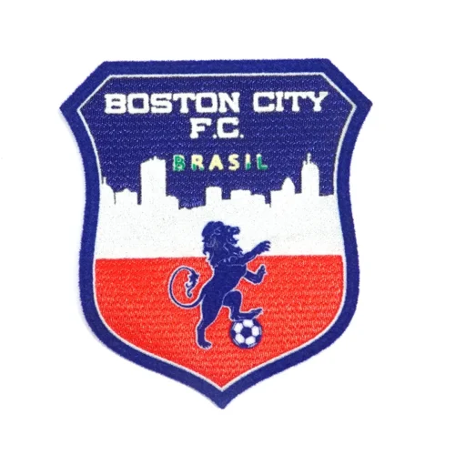 Patch Premium Flocking para lembranças de fãs de futebol