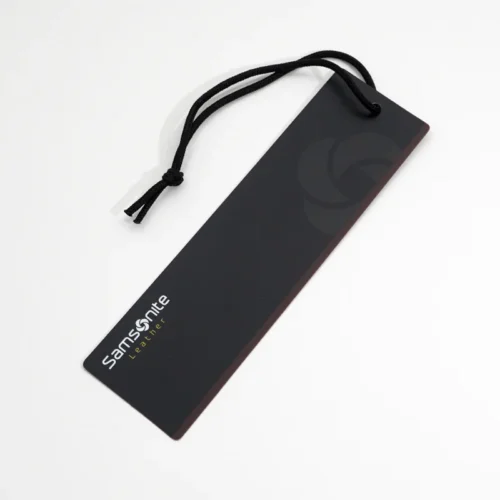 Hangtag Gestalten Diseño personalizado de etiquetas de marca en piel