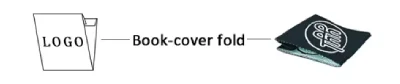 Book cover fold